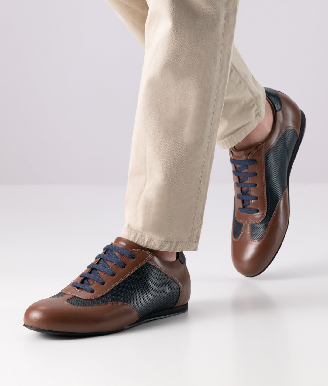 New Werner Kern Positano Nappa leather – blue / brown