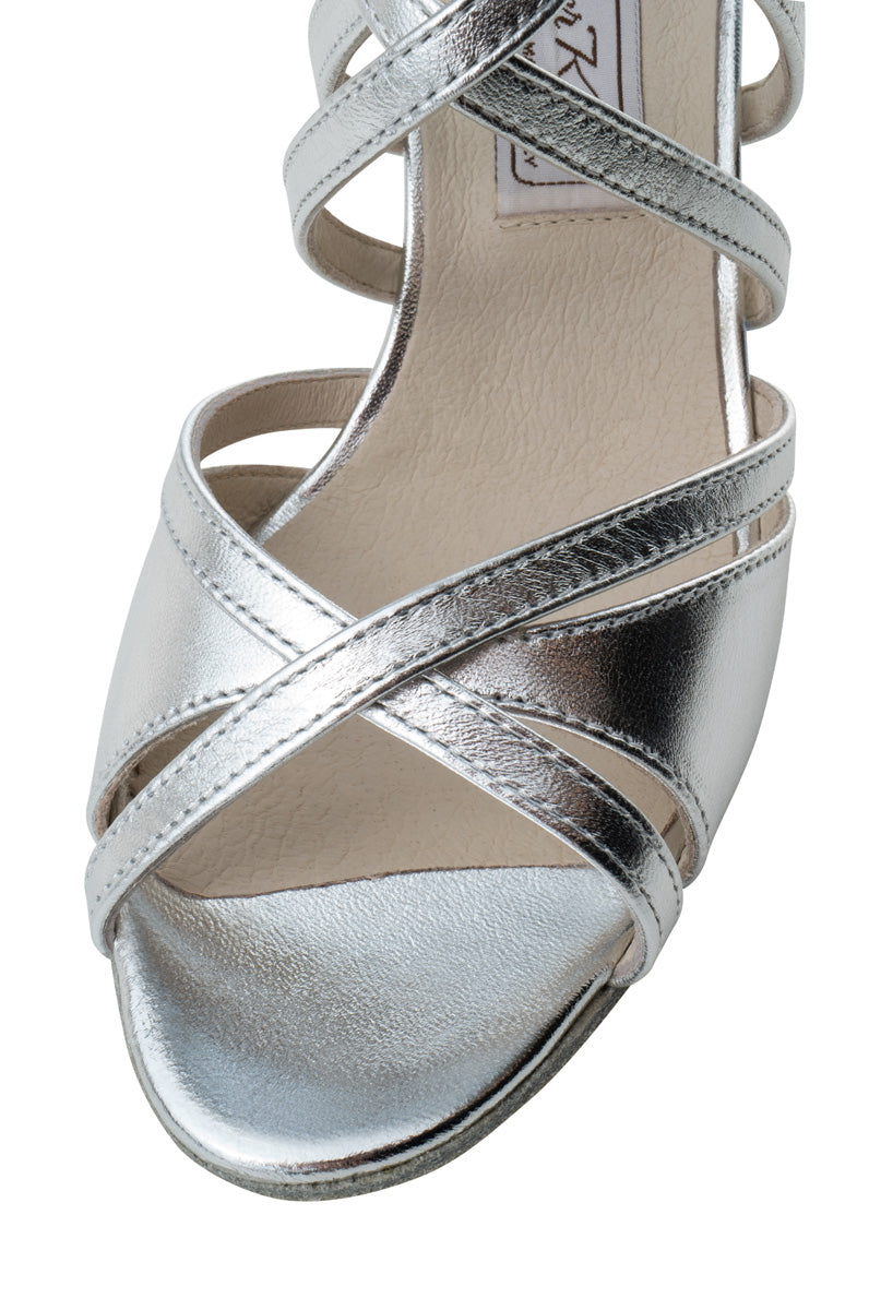Werner kern Eva Silver leather 6,5 Heel