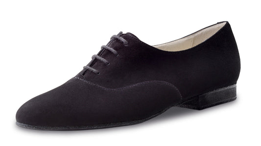 Werner Kern Franca  Black suede  1.5 cm Heel