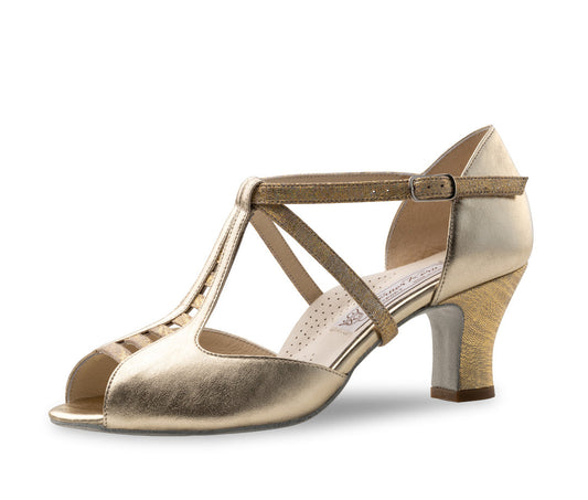 Werner Kern Holly Nappa leather – beige / platin