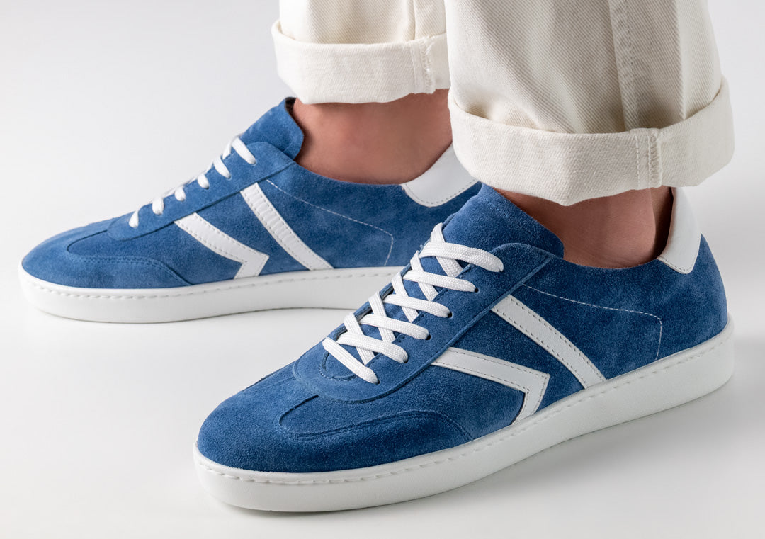 Werner kern Salerno Suede jeans/Leather white