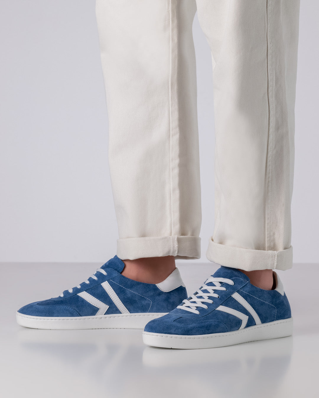 Werner kern Salerno Suede jeans/Leather white