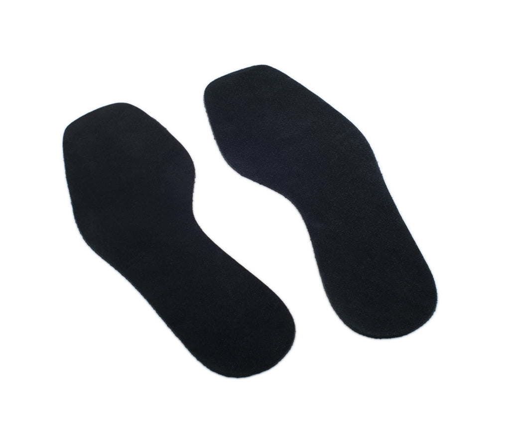 Black replacment suede soles