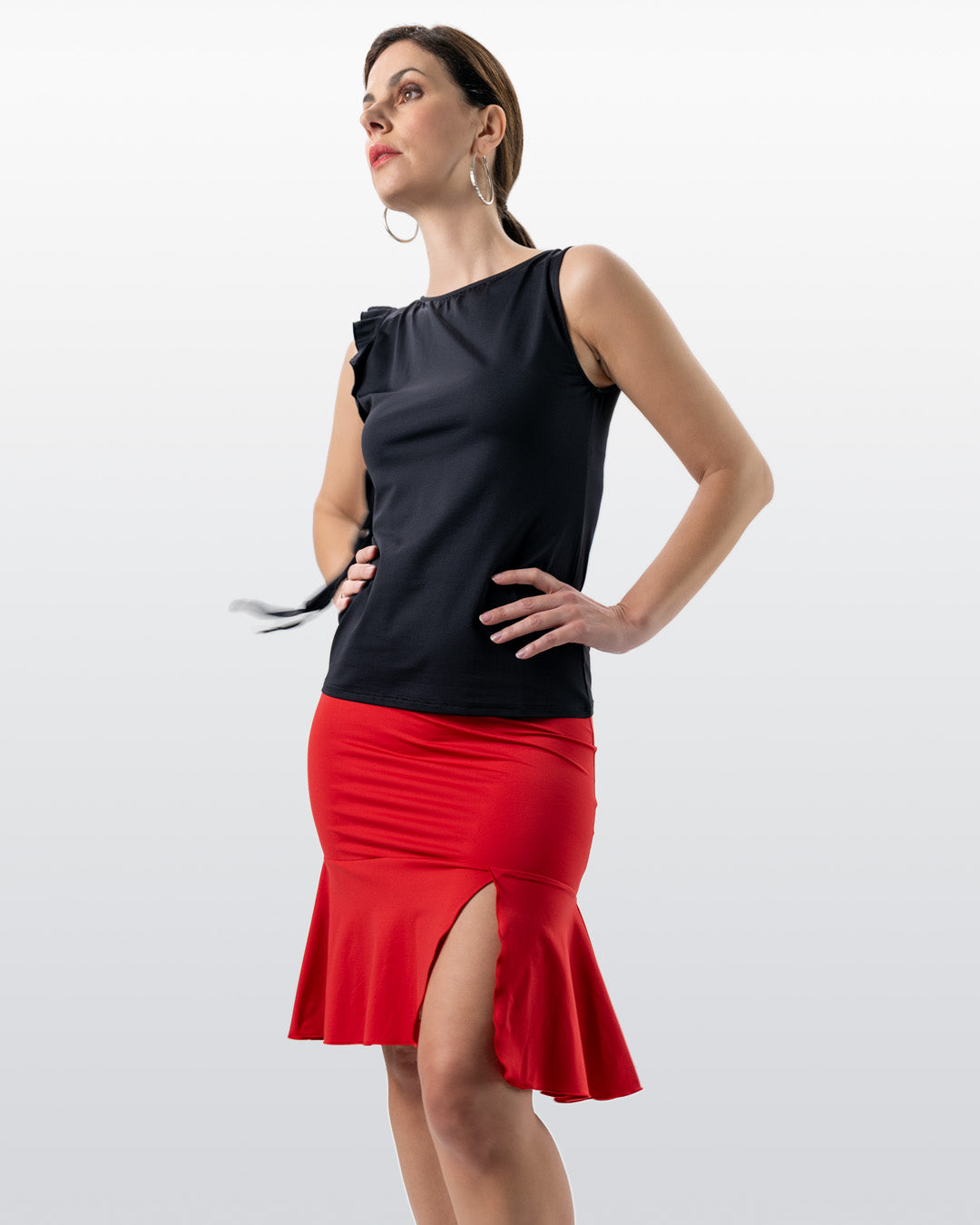 Werner kern Dance skirt Viva Red